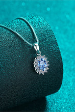 Cargar imagen en el visor de la galería, 1 Carat Moissanite 925 Sterling Silver Necklace