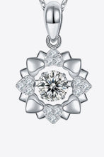 Load image into Gallery viewer, Moissanite Flower Shape Pendant Necklace