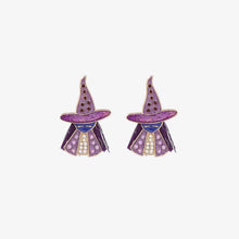 Cargar imagen en el visor de la galería, Witch Rhinestone Alloy Earrings
