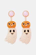 Cargar imagen en el visor de la galería, Halloween Ghost Shape Dangle Earrings