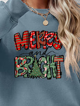 Cargar imagen en el visor de la galería, MERRY AND BRIGHT Long Sleeve Sweatshirt