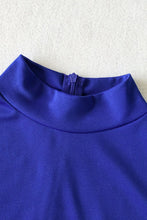 Cargar imagen en el visor de la galería, Mono de pierna ancha con cuello simulado y manga larga