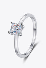 Load image into Gallery viewer, 925 Sterling Silver Moissanite Solitaire Ring