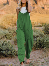 Load image into Gallery viewer, Double Take Full Size Sleeveless V-Neck Pocketed Jumpsuit