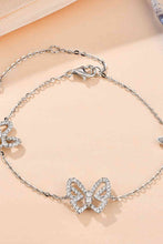 Load image into Gallery viewer, Moissanite Butterfly Shape Bracelet