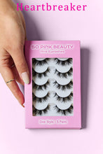 Cargar imagen en el visor de la galería, SO PINK BEAUTY Mink Eyelashes 5 Pairs
