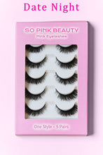 Cargar imagen en el visor de la galería, SO PINK BEAUTY Mink Eyelashes 5 Pairs