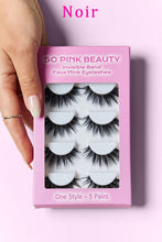 Cargar imagen en el visor de la galería, SO PINK BEAUTY Faux Mink Eyelashes 5 Pairs