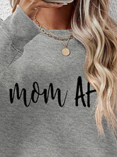 Load image into Gallery viewer, Letter Graphic Dropped Shoulder Sweatshirt