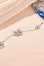 Load image into Gallery viewer, Moissanite Butterfly Shape Bracelet