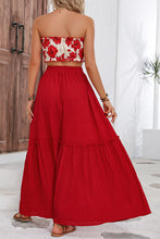 Load image into Gallery viewer, Floral Tube Top and Maxi Skirt Set