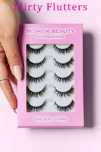 Cargar imagen en el visor de la galería, SO PINK BEAUTY Mink Eyelashes 5 Pairs