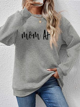 Load image into Gallery viewer, Letter Graphic Dropped Shoulder Sweatshirt