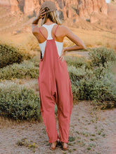 Load image into Gallery viewer, Double Take Full Size Sleeveless V-Neck Pocketed Jumpsuit