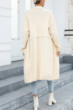 Cargar imagen en el visor de la galería, Open Front Pocketed Cardigan