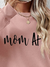 Load image into Gallery viewer, Letter Graphic Dropped Shoulder Sweatshirt