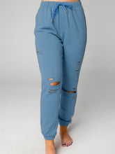 Cargar imagen en el visor de la galería, Distressed Sweatshirt and Joggers Set
