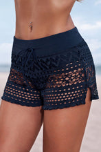 Load image into Gallery viewer, Full Size Drawstring Waist Swim Shorts