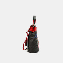 Cargar imagen en el visor de la galería, Nicole Lee USA Flower Pattern Adjustable Strap Backpack Bag
