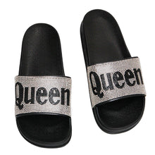Cargar imagen en el visor de la galería, Size 7 Queen Silver Slides
