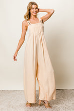 Cargar imagen en el visor de la galería, BiBi Texture Sleeveless Wide Leg Jumpsuit
