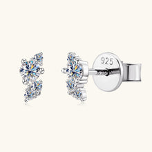 Load image into Gallery viewer, 925 Sterling Silver Moissanite Stud Earrings
