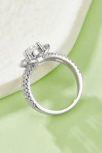 Load image into Gallery viewer, 1 Carat Moissanite 925 Sterling Silver Heart Ring

