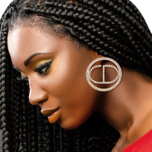 Cargar imagen en el visor de la galería, Gold Metal Round CD Studs
