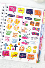 Load image into Gallery viewer, Faith-Based Gratitude Journal w Stickers 52-Week
