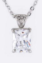 Cargar imagen en el visor de la galería, Square CZ Pendant
