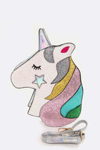 Cargar imagen en el visor de la galería, Iconic Unicorn Convertible Clutch Bag
