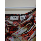 Cato Women's Floral Print Shirt Size 26/28 - PREOWNED