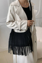 Cargar imagen en el visor de la galería, Suede Fringe Adjustable Strap Shoulder Bag
