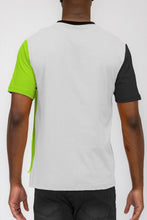 Cargar imagen en el visor de la galería, Weiv Mens Color Block T Shirt
