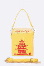 Cargar imagen en el visor de la galería, Chinese Take Out Box Fashion Clutch-
