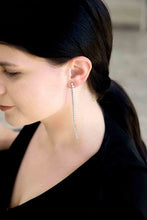 Load image into Gallery viewer, Evening Gala Ear Jacket Earrings
