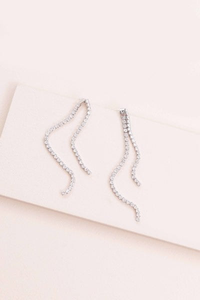 Evening Gala Ear Jacket Earrings