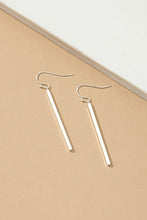 Load image into Gallery viewer, Minimalist match stick drop earrings
