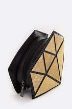 Cargar imagen en el visor de la galería, Glitter Diamond Convertible Clutch Bag
