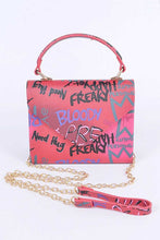 Cargar imagen en el visor de la galería, Graffiti Boxy Swing Bag
