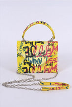Cargar imagen en el visor de la galería, Graffiti Boxy Swing Bag
