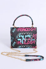 Cargar imagen en el visor de la galería, Graffiti Boxy Swing Bag
