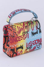 Cargar imagen en el visor de la galería, Graffiti Boxy Swing Bag
