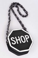 Cargar imagen en el visor de la galería, STOP Sign Chunky Chain Swing Bag
