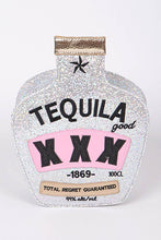 Cargar imagen en el visor de la galería, Glitter Tequila Iconic Swing Box Clutch
