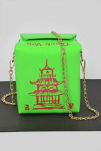 Cargar imagen en el visor de la galería, Chinese Take Out Box Fashion Clutch
