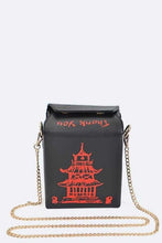 Cargar imagen en el visor de la galería, Chinese Take Out Box Fashion Clutch
