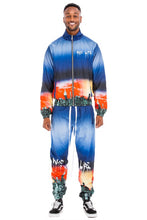 Cargar imagen en el visor de la galería, NYC LIFE LA LIFE PRINT WINDBREAK TRACK SUIT
