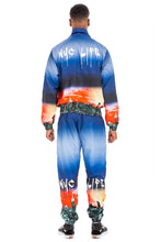 Cargar imagen en el visor de la galería, NYC LIFE LA LIFE PRINT WINDBREAK TRACK SUIT
