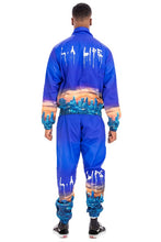 Cargar imagen en el visor de la galería, NYC LIFE LA LIFE PRINT WINDBREAK TRACK SUIT
